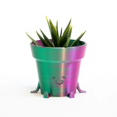 Happy Planter - Chậu cây cảnh 3D mặt cười dễ thương