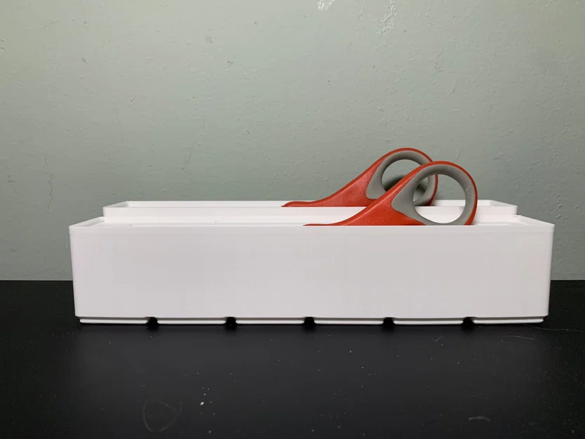 Khay Đựng Kéo Gridfinity Cho Tủ IKEA Alex Gọn Gàng - Image 3