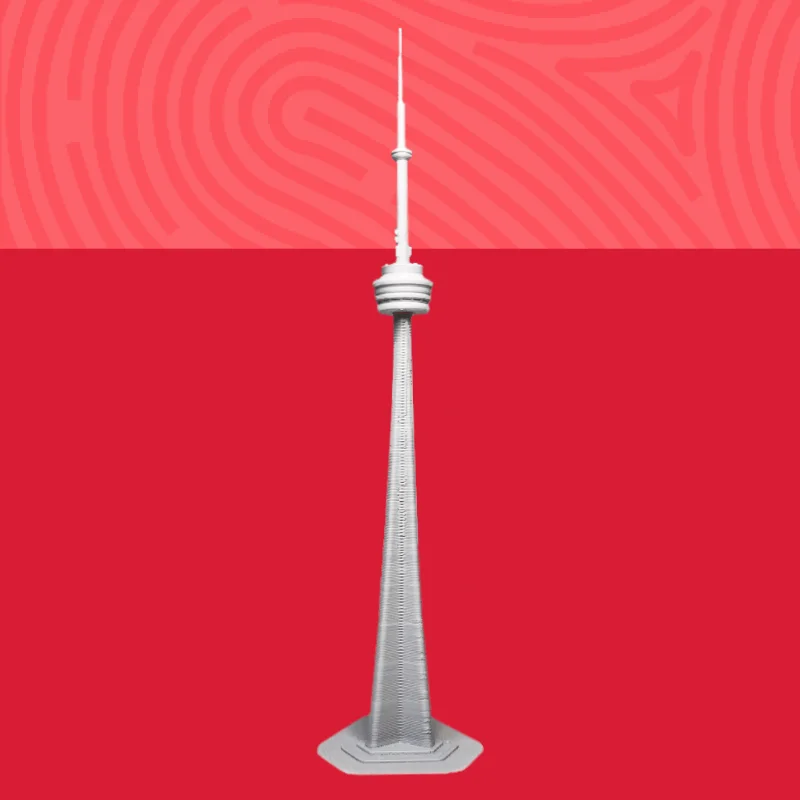 CN Tower - Toronto, Canada (Mô hình in 3D)
