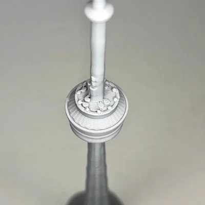 CN Tower - Toronto, Canada (Mô hình in 3D)