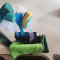 Kệ để bồn rửa chén hình học cho bàn chải, khăn và bọt biển - Thumbnail 7