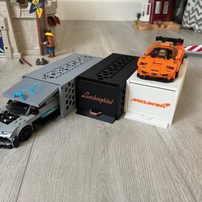Hộp garage Lego Speed Champions