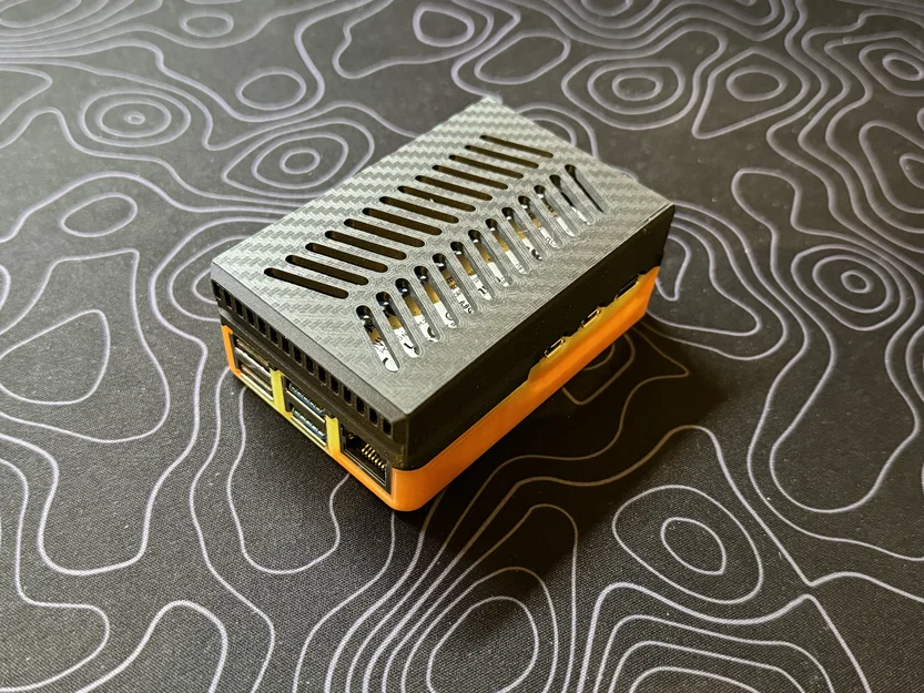 Case Raspberry Pi 5 cho Geekworm X1002 (snap-fit) - Image 1