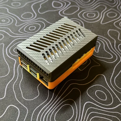 Case Raspberry Pi 5 cho Geekworm X1002 (snap-fit)