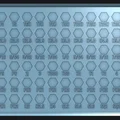 Khay Gridfinity cho bit tua vít LTT (Gridfinity LTT screwdriver bit bin) - Thumbnail 4