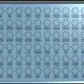 Khay Gridfinity cho bit tua vít LTT (Gridfinity LTT screwdriver bit bin) - Thumbnail 5