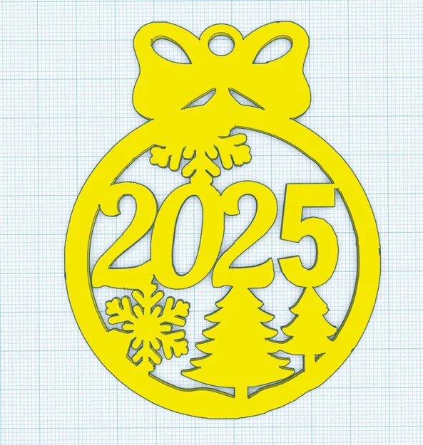 Đồ trang trí cây thông Noel 2025 in 3D tuyệt đẹp - Dễ dàng thực hiện - Image 1