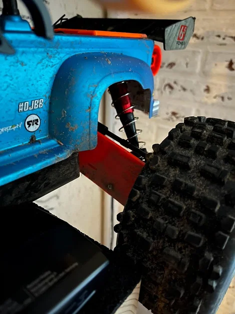 Chắn bùn bảo vệ Arrma Notorious 6S v5 - Giải pháp in 3D bền bỉ - Image 1