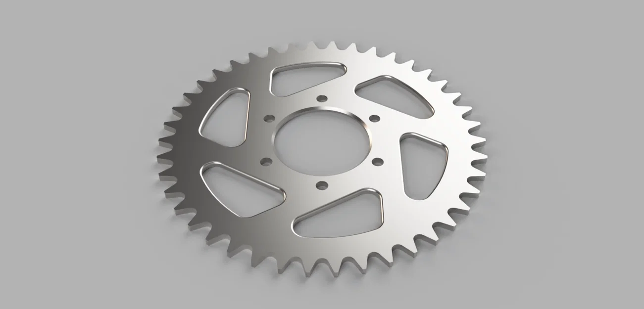 Bánh răng xích (Sprocket Chain) - Mẫu in 3D cơ khí chính xác - Image 2