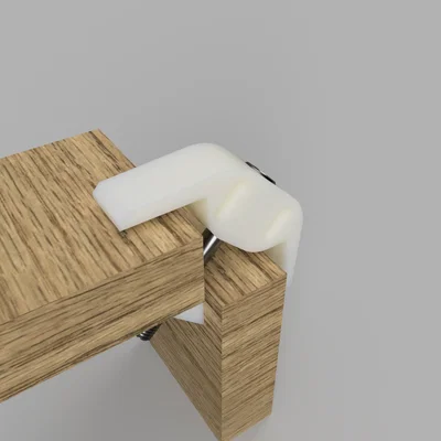 Khớp nối gỗ 90 độ (90° wood connector) cho dự án nội thất DIY