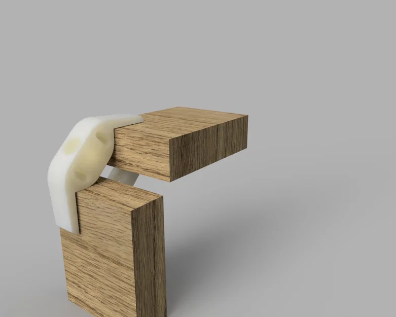 Khớp nối gỗ 90 độ (90° wood connector) cho dự án nội thất DIY - Image 3