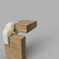 Khớp nối gỗ 90 độ (90° wood connector) cho dự án nội thất DIY - Thumbnail 7