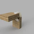 Khớp nối gỗ 90 độ (90° wood connector) cho dự án nội thất DIY - Thumbnail 19