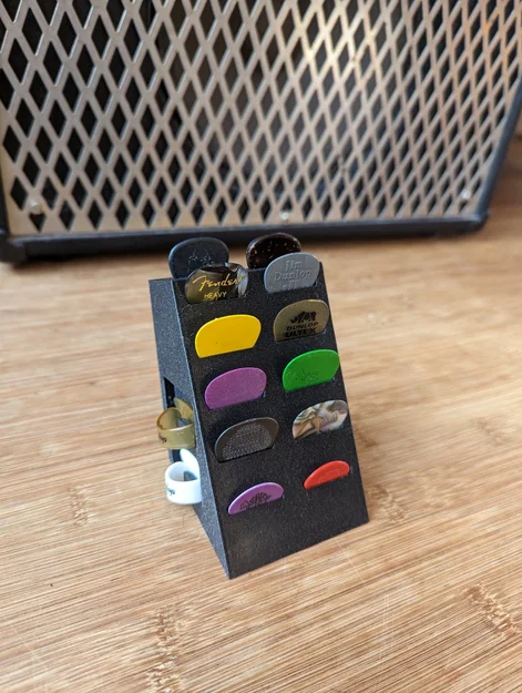Hộp đựng plectrum (tùy chọn) có chỗ cho thumb pick - Image 5