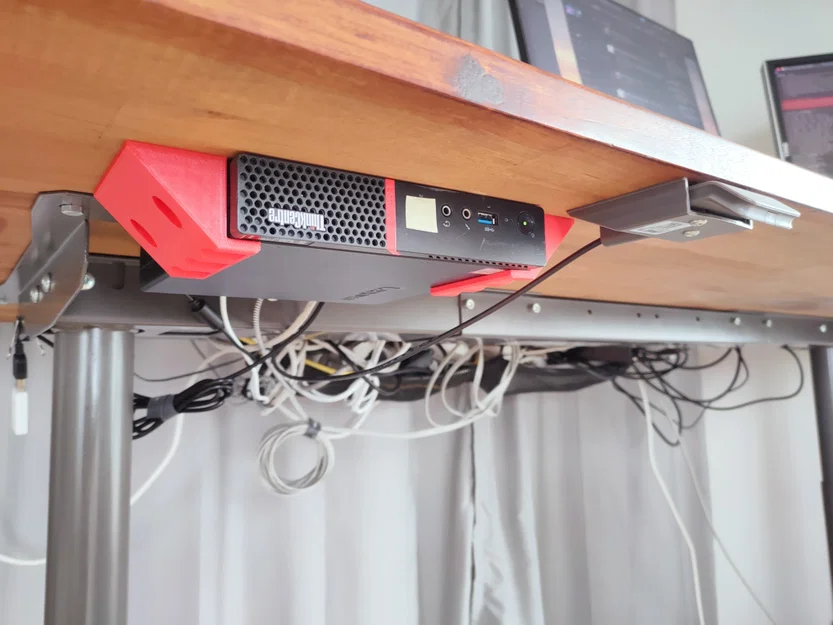 Giá treo dưới bàn cho ThinkCentre 700 Tiny (lắp ngược) - Image 1