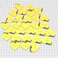 Móc Khóa Trái Tim (Heart Keyring/Keychain) - Tùy biến (tên, gia đình, v.v.) - Thumbnail 3