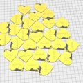 Móc Khóa Trái Tim (Heart Keyring/Keychain) - Tùy biến (tên, gia đình, v.v.) - Thumbnail 4