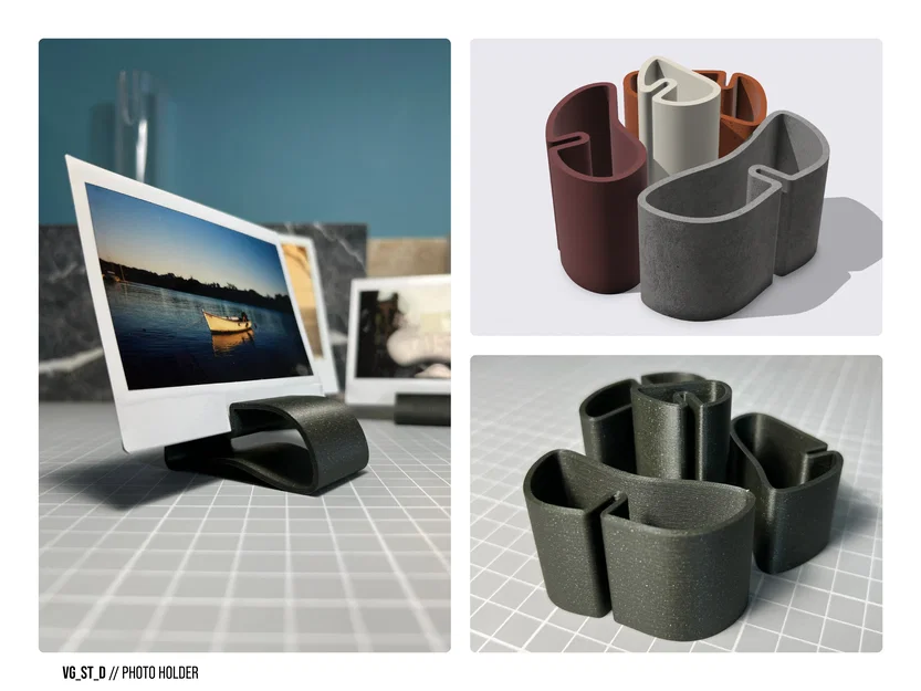 Photo Holder Pebbles – Bộ kẹp ảnh phong cách sỏi đá - Image 2