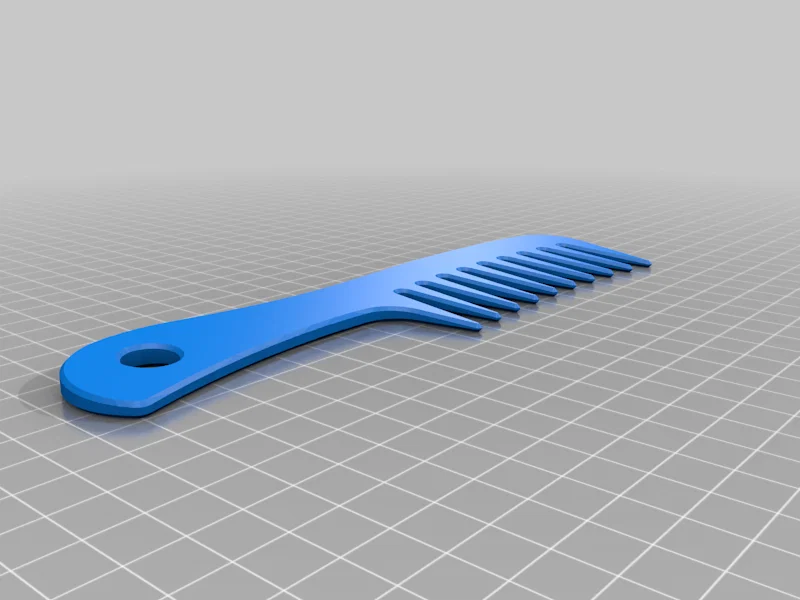 Mẫu lược chải tóc xoăn in 3D đơn giản, tiện lợi và dễ sử dụng - Image 1