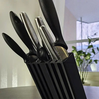 Kệ để dao (Knife stand) tối giản