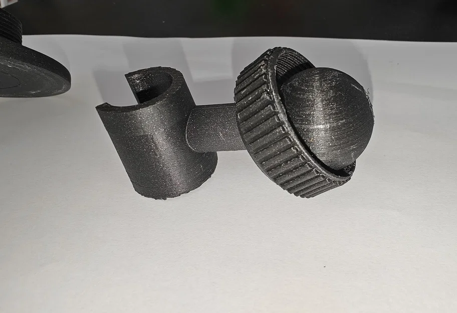Giá đỡ đầu sen gắn tường 1 vít – khớp bi (ball joint) - Image 3