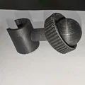 Giá đỡ đầu sen gắn tường 1 vít – khớp bi (ball joint) - Thumbnail 3