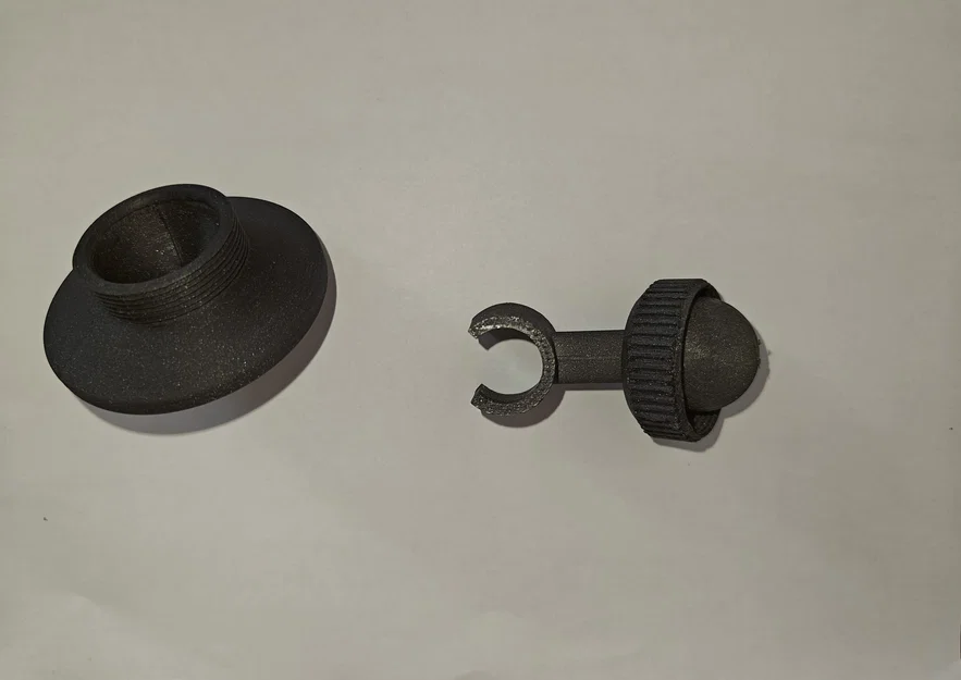 Giá đỡ đầu sen gắn tường 1 vít – khớp bi (ball joint) - Image 5