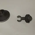 Giá đỡ đầu sen gắn tường 1 vít – khớp bi (ball joint) - Thumbnail 5