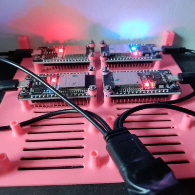 Khay Rack cho ESP32-WROOM (Rack Tray for ESP32-WROOM)