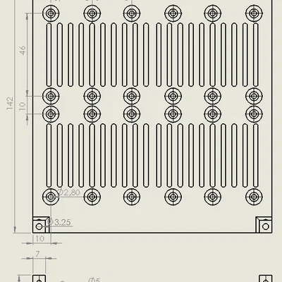 Khay Rack cho ESP32-WROOM (Rack Tray for ESP32-WROOM)
