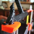 Mô hình sói trang trí trục Z cho máy in 3D Prusa MK3 (Low Poly) - Thumbnail 2