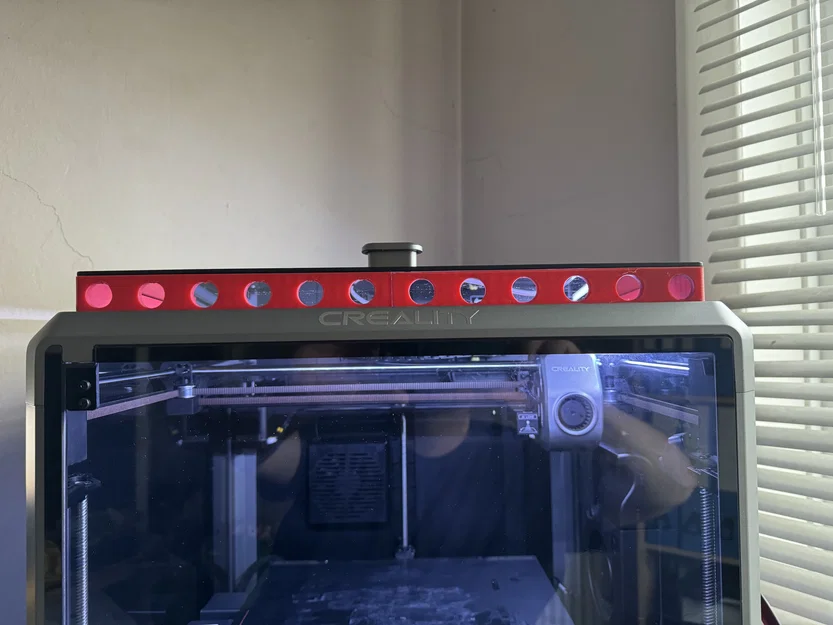 Phụ kiện thông gió nâng nắp máy in 3D Creality K1 Max - Image 1