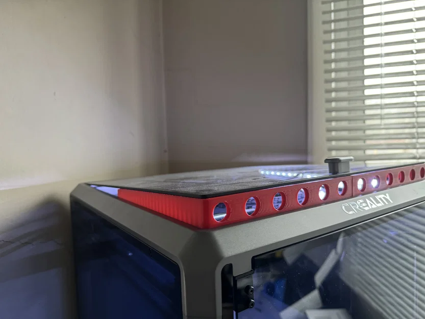 Phụ kiện thông gió nâng nắp máy in 3D Creality K1 Max - Image 2