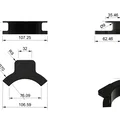 Giá đỡ dây cáp (Kabel Sattel) - Phụ kiện in 3D gọn gàng cho bàn làm việc - Thumbnail 4