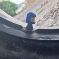 Nắp chụp van bánh xe kiểu LEGO Head cho van Schrader (Car/Bike) - Thumbnail 1