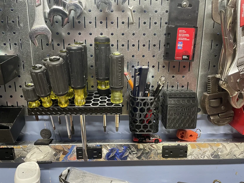 Phụ kiện Pegboard (Pegboard Accessories) chủ đề Hex - Image 1