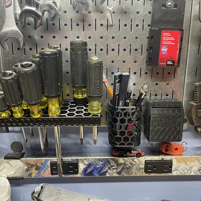 Phụ kiện Pegboard (Pegboard Accessories) chủ đề Hex