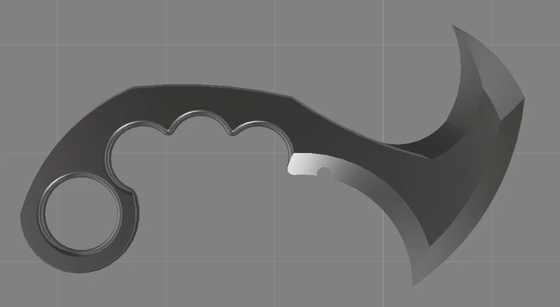 Mô hình dao huấn luyện Hammerhead Kerambit 10 (Kerambit Trainer) - Image 1