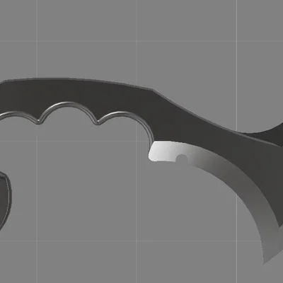 Mô hình dao huấn luyện Hammerhead Kerambit 10 (Kerambit Trainer)