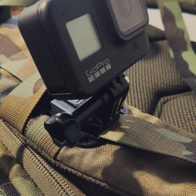 Giá đỡ GoPro gắn hệ thống MOLLE cho ba lô, túi chiến thuật