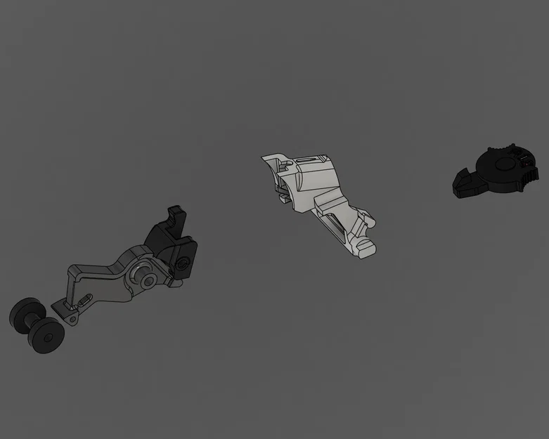 Bộ chi tiết FN P90 & FS2000: Selector, Sear, Disconnect Extender, Ejection Switch - Image 1