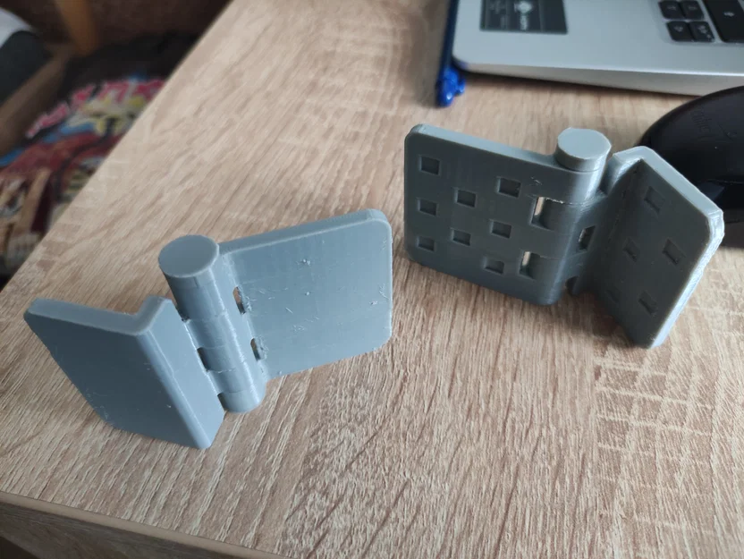 Mẫu bản lề đơn giản có chốt khóa cho các dự án in 3D - Image 2
