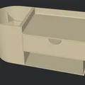 Khay đựng bút và dụng cụ văn phòng 3D thông minh cho bàn làm việc - Thumbnail 1