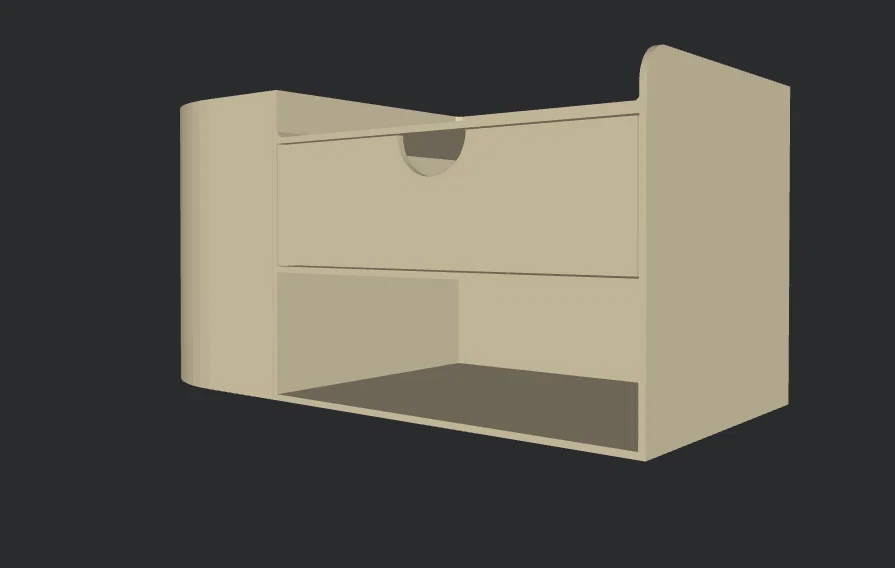 Khay đựng bút và dụng cụ văn phòng 3D thông minh cho bàn làm việc - Image 2