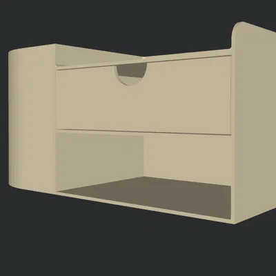 Khay đựng bút và dụng cụ văn phòng 3D thông minh cho bàn làm việc