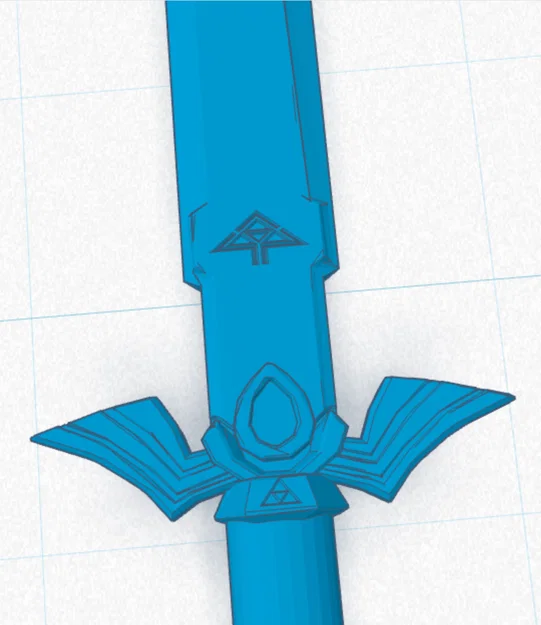 Mô hình kiếm Master Sword phong cách Lego cho fan Zelda - Image 3