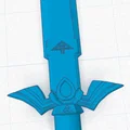 Mô hình kiếm Master Sword phong cách Lego cho fan Zelda - Thumbnail 3