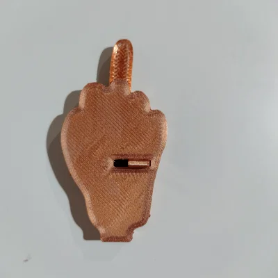 Đồ chơi fidget ngón giữa bật lò xo (Springloaded Middlefinger Fidget Toy)