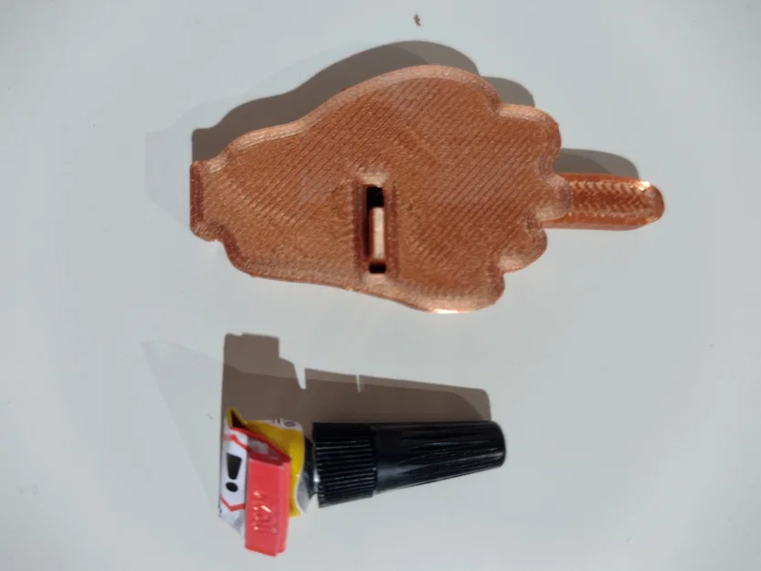 Đồ chơi fidget ngón giữa bật lò xo (Springloaded Middlefinger Fidget Toy) - Image 6