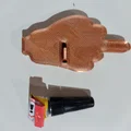 Đồ chơi fidget ngón giữa bật lò xo (Springloaded Middlefinger Fidget Toy) - Thumbnail 6